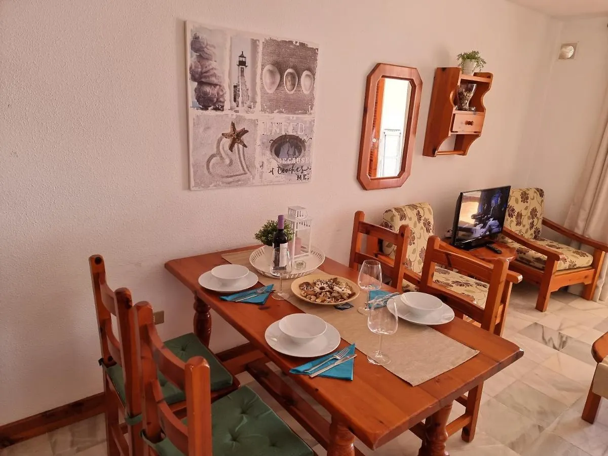 Apartmán Duplex No 6 Directly At The Sea And Beach, Heated Pool, Wifi, Terrace Playa de las Americas  Španělsko