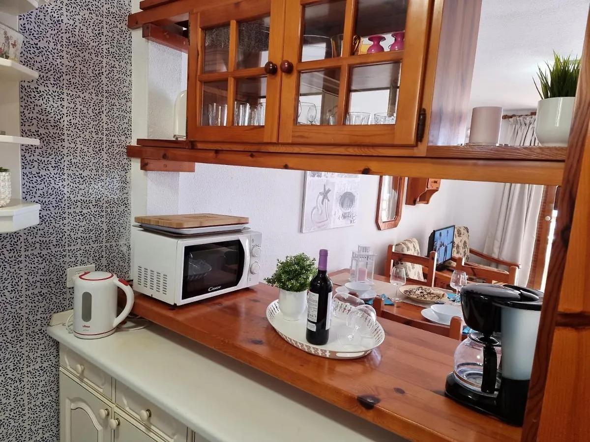Apartmán Duplex No 6 Directly At The Sea And Beach, Heated Pool, Wifi, Terrace Playa de las Americas  Španělsko
