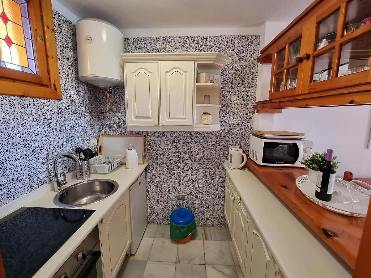 Duplex No 6 Directly At The Sea And Beach, Heated Pool, Wifi, Terrace Playa de las Americas  0*, Playa de las Americas (Tenerife) Španělsko