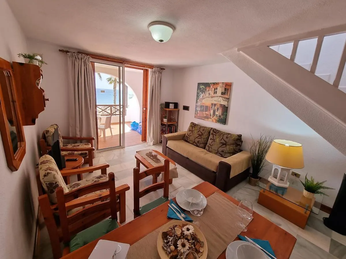 Apartmán Duplex No 6 Directly At The Sea And Beach, Heated Pool, Wifi, Terrace Playa de las Americas  Španělsko